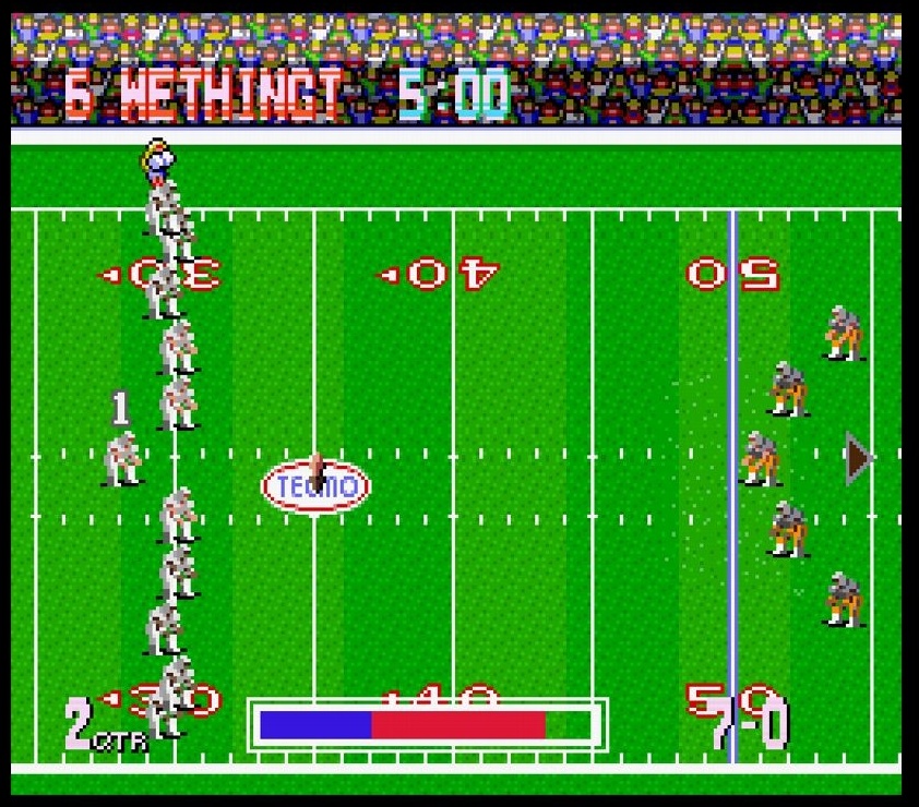 Скриншот из игры Tecmo Bowl Throwback - 15