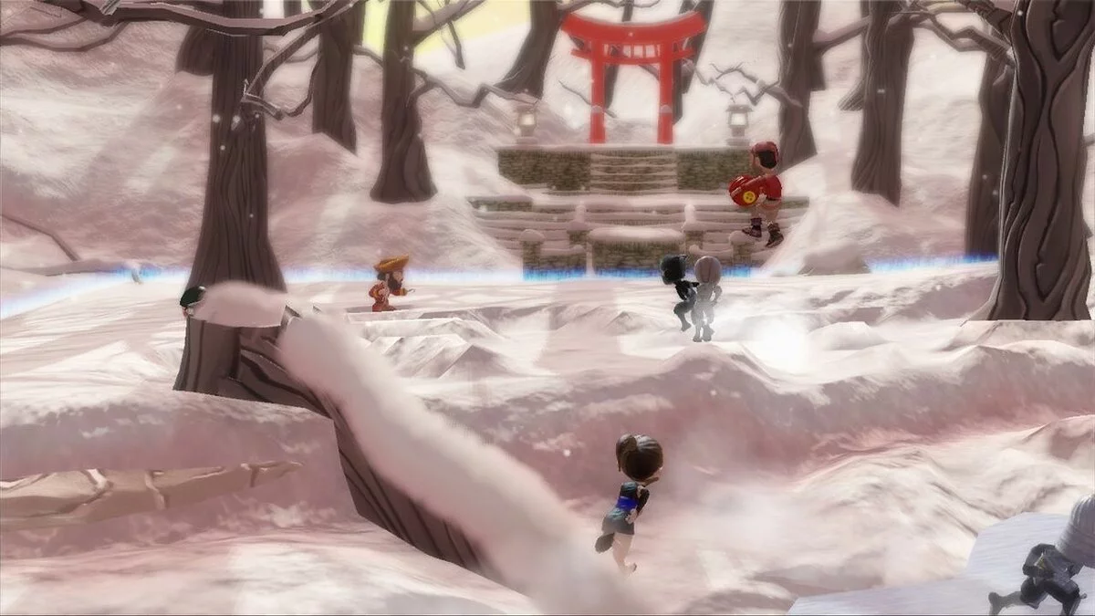 Скриншот из игры Pirates vs. Ninjas Dodgeball - 1