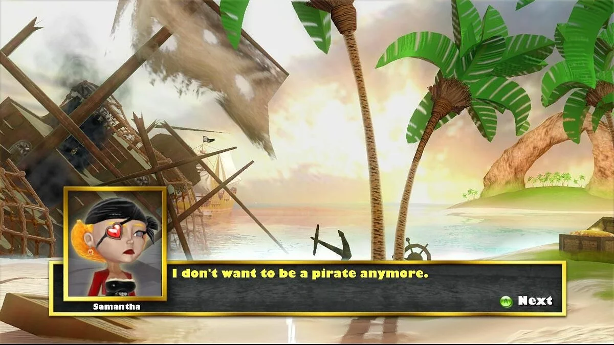 Скриншот из игры Pirates vs. Ninjas Dodgeball - 5