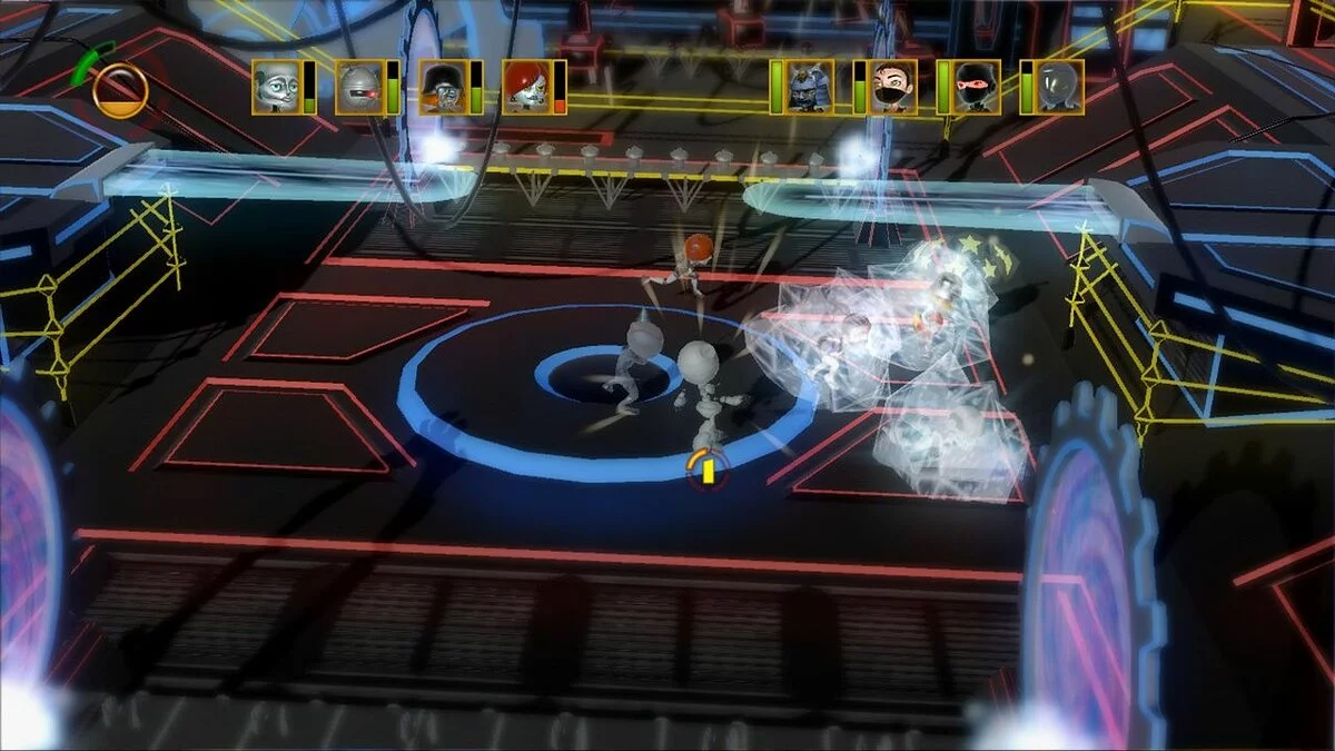 Скриншот из игры Pirates vs. Ninjas Dodgeball - 9