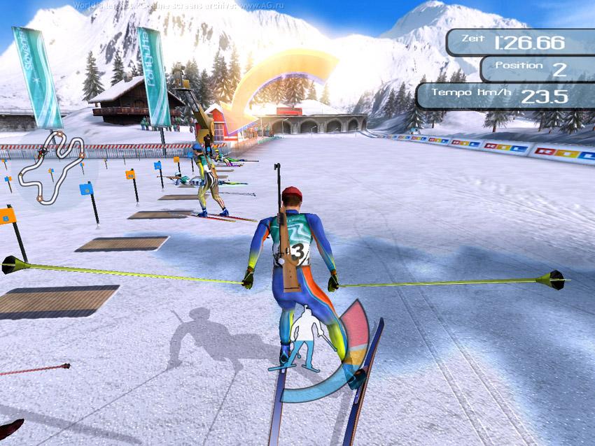 Скриншот из игры Biathlon Champion 2007 - 1