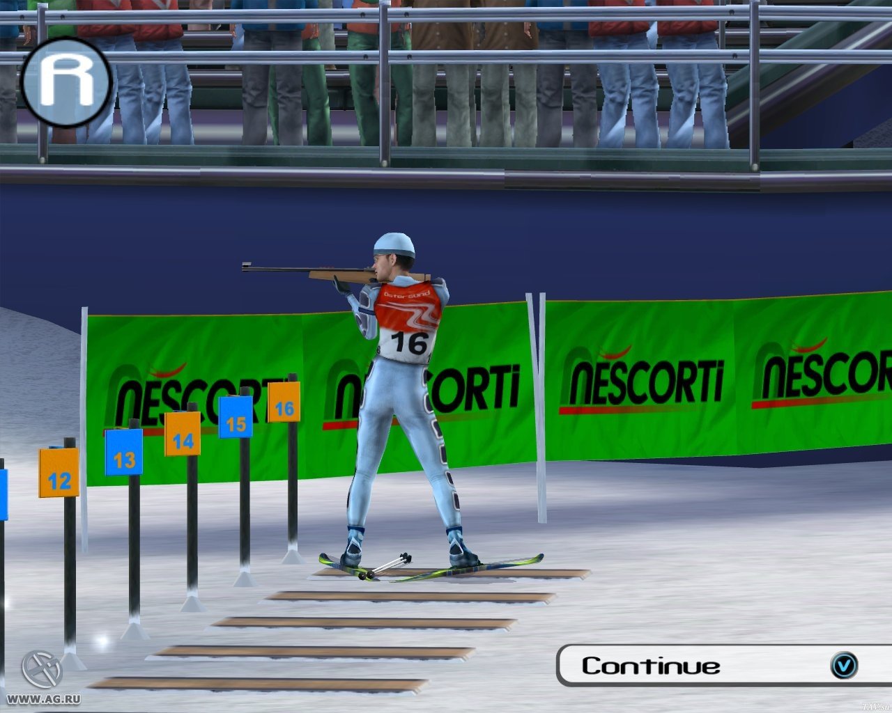 Скриншот из игры Biathlon Champion 2007 - 5