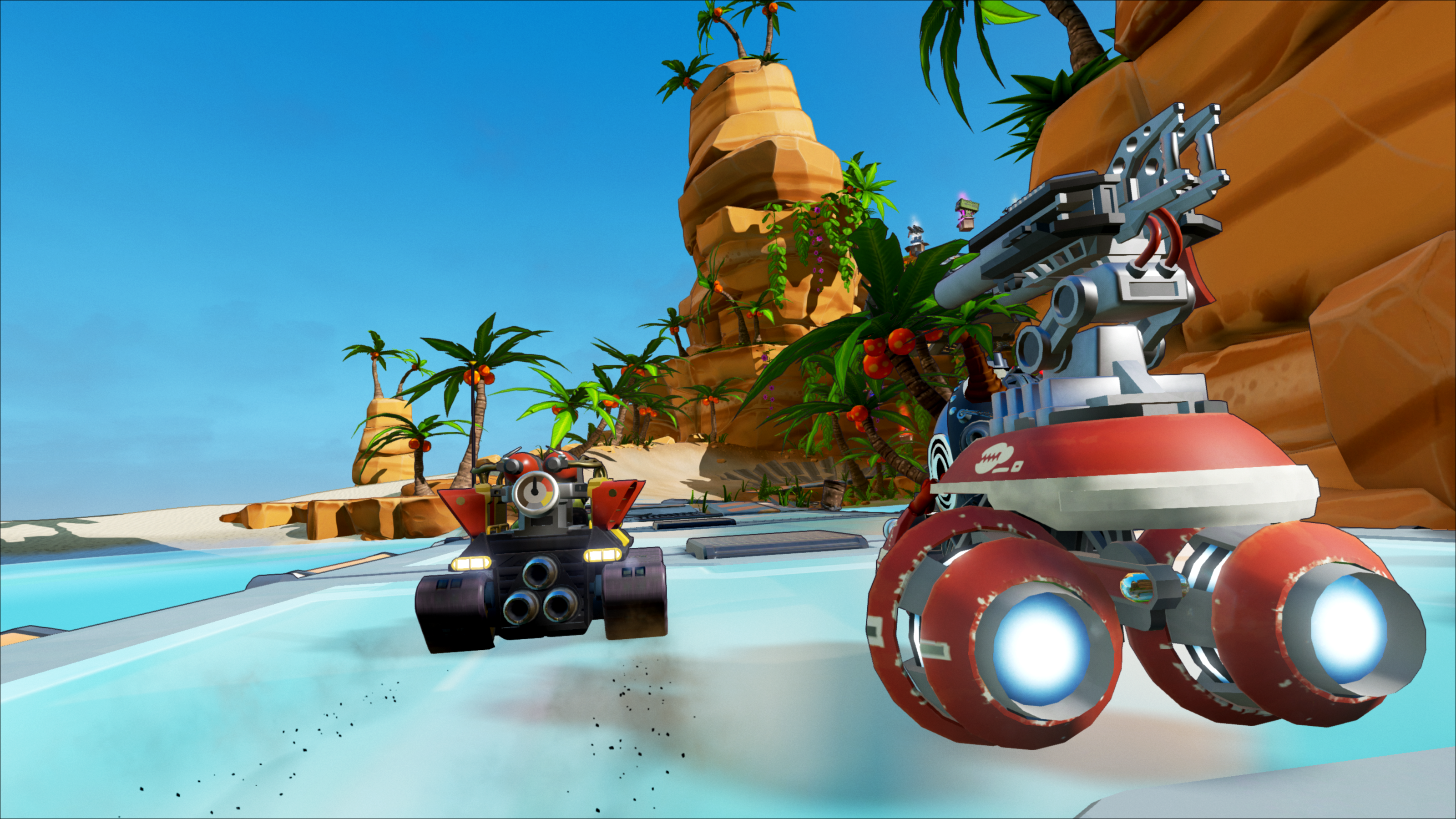 Скриншот из игры Space Dust Racers - 1