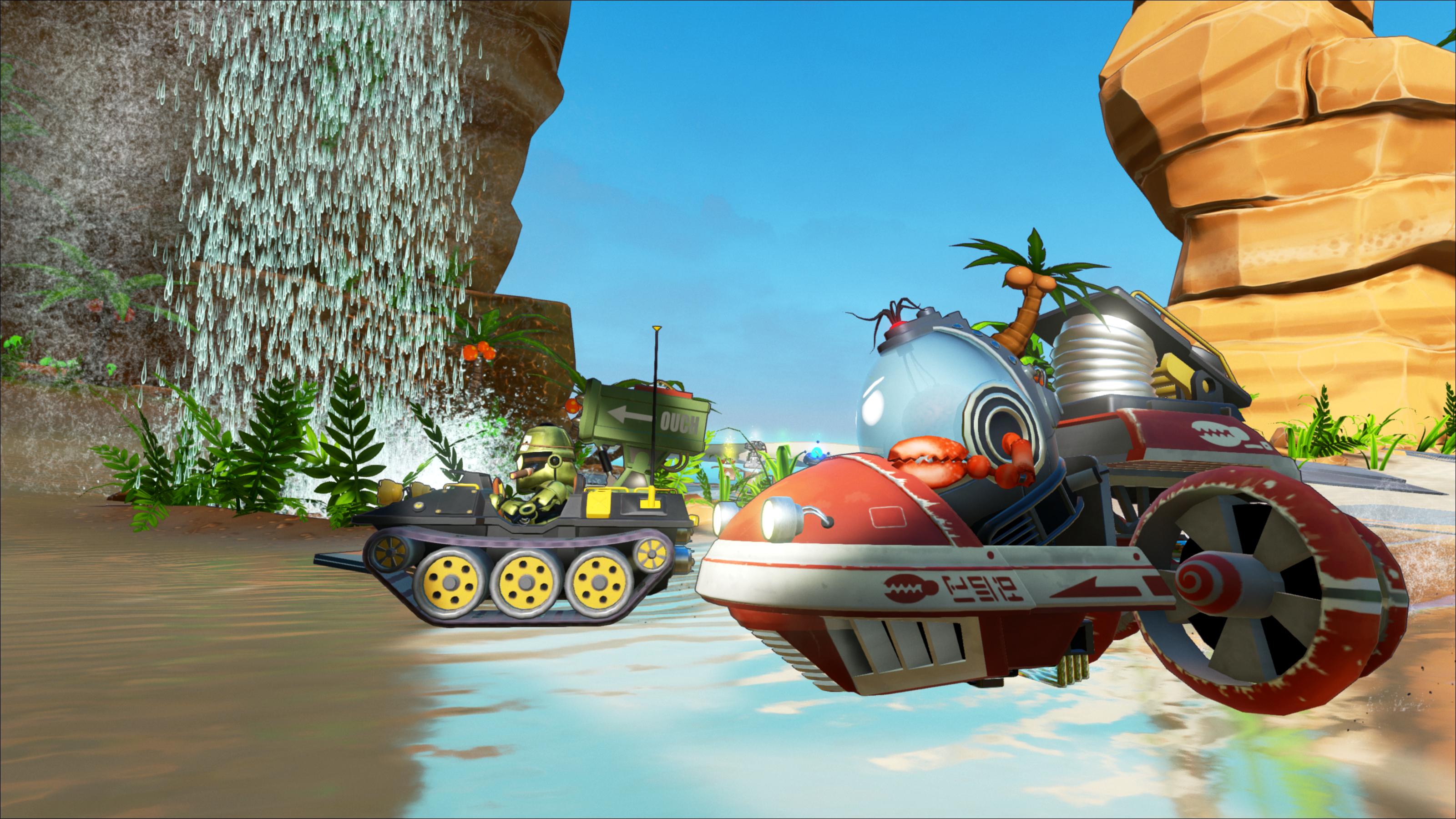 Скриншот из игры Space Dust Racers - 2