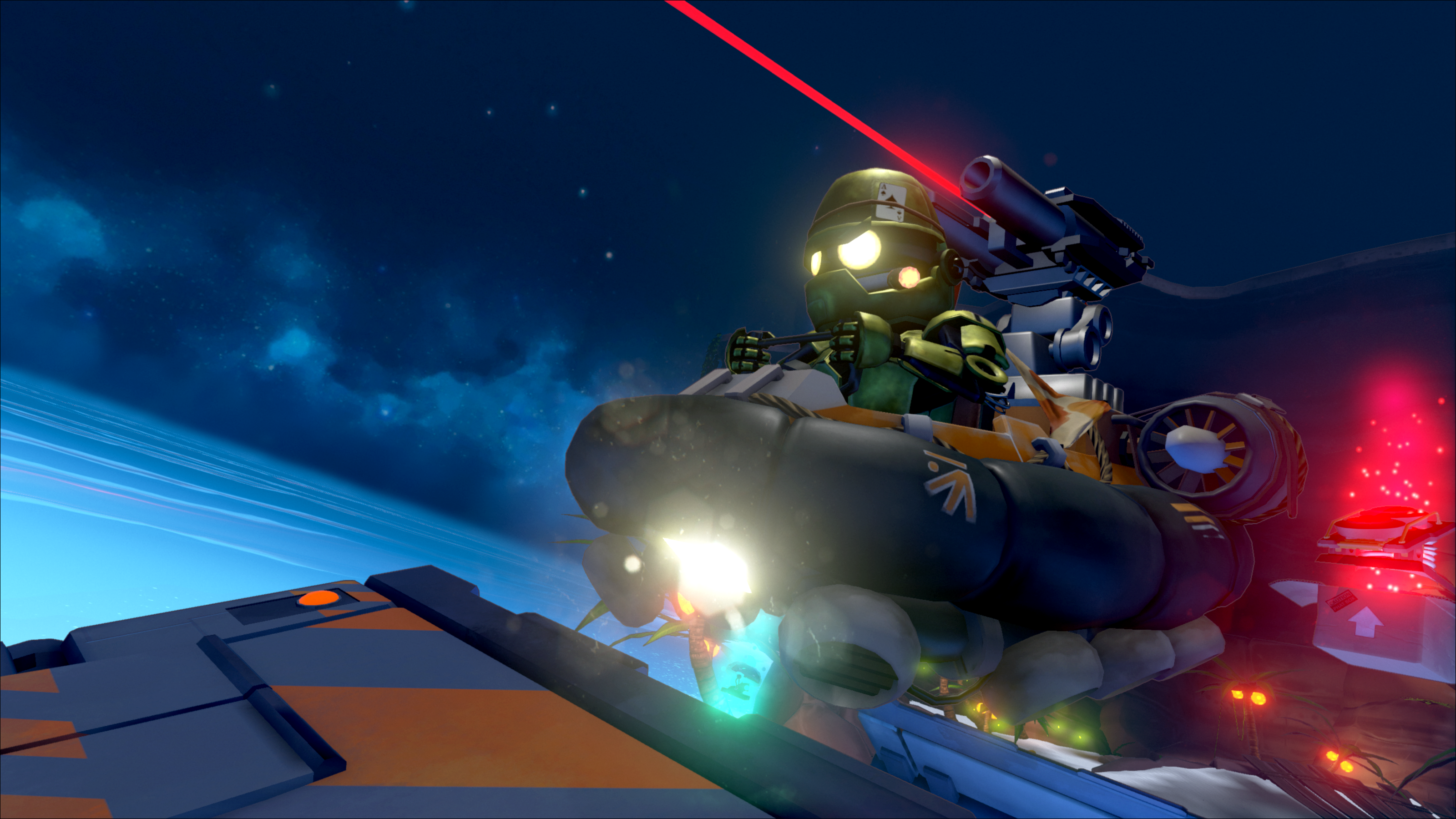 Скриншот из игры Space Dust Racers - 13