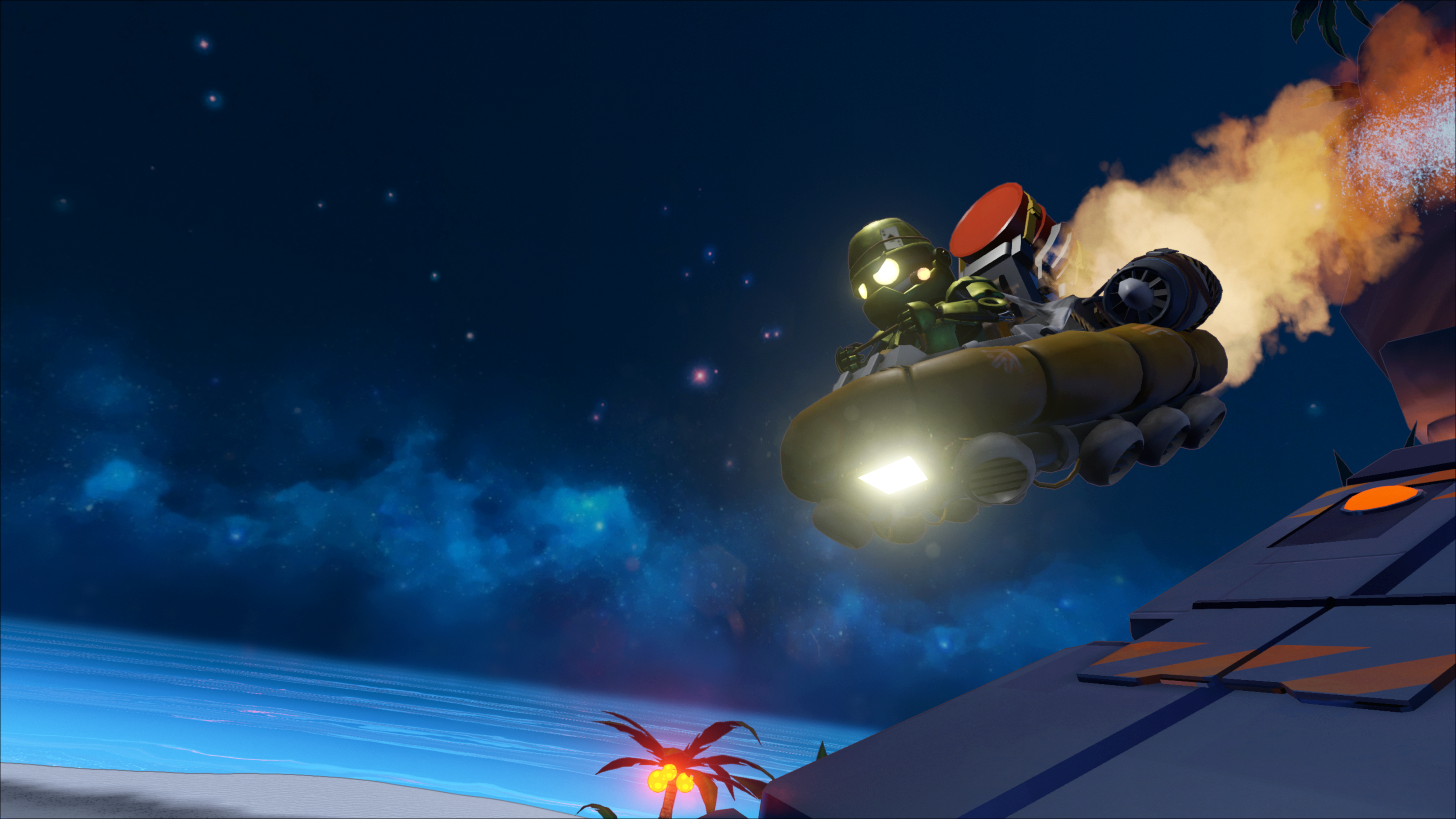 Скриншот из игры Space Dust Racers - 5