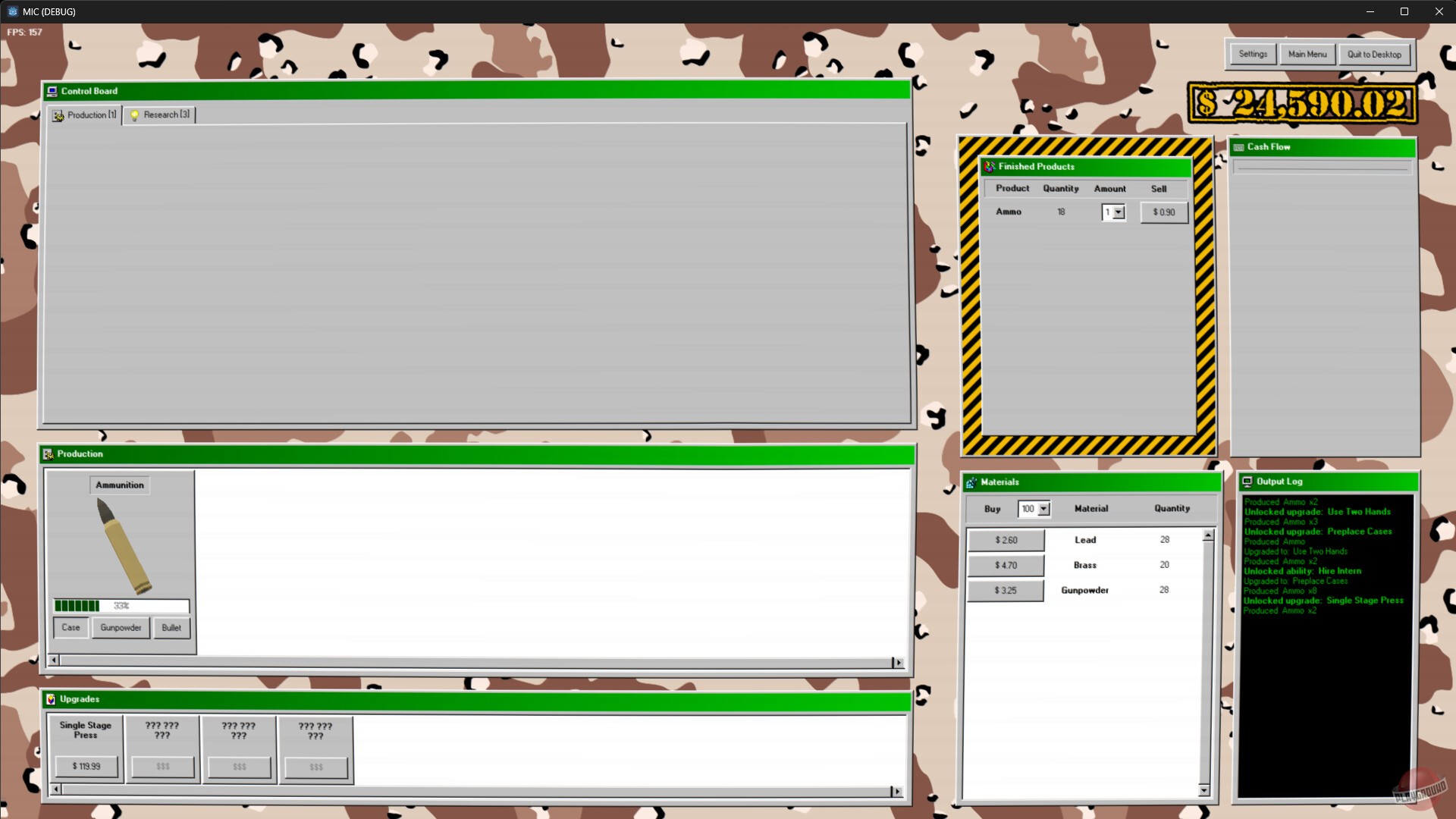 Скриншот из игры Military Incremental Complex - 7