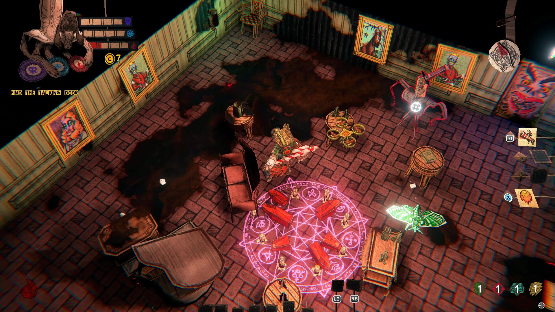 Скриншот из игры Paper Cut Mansion - 31