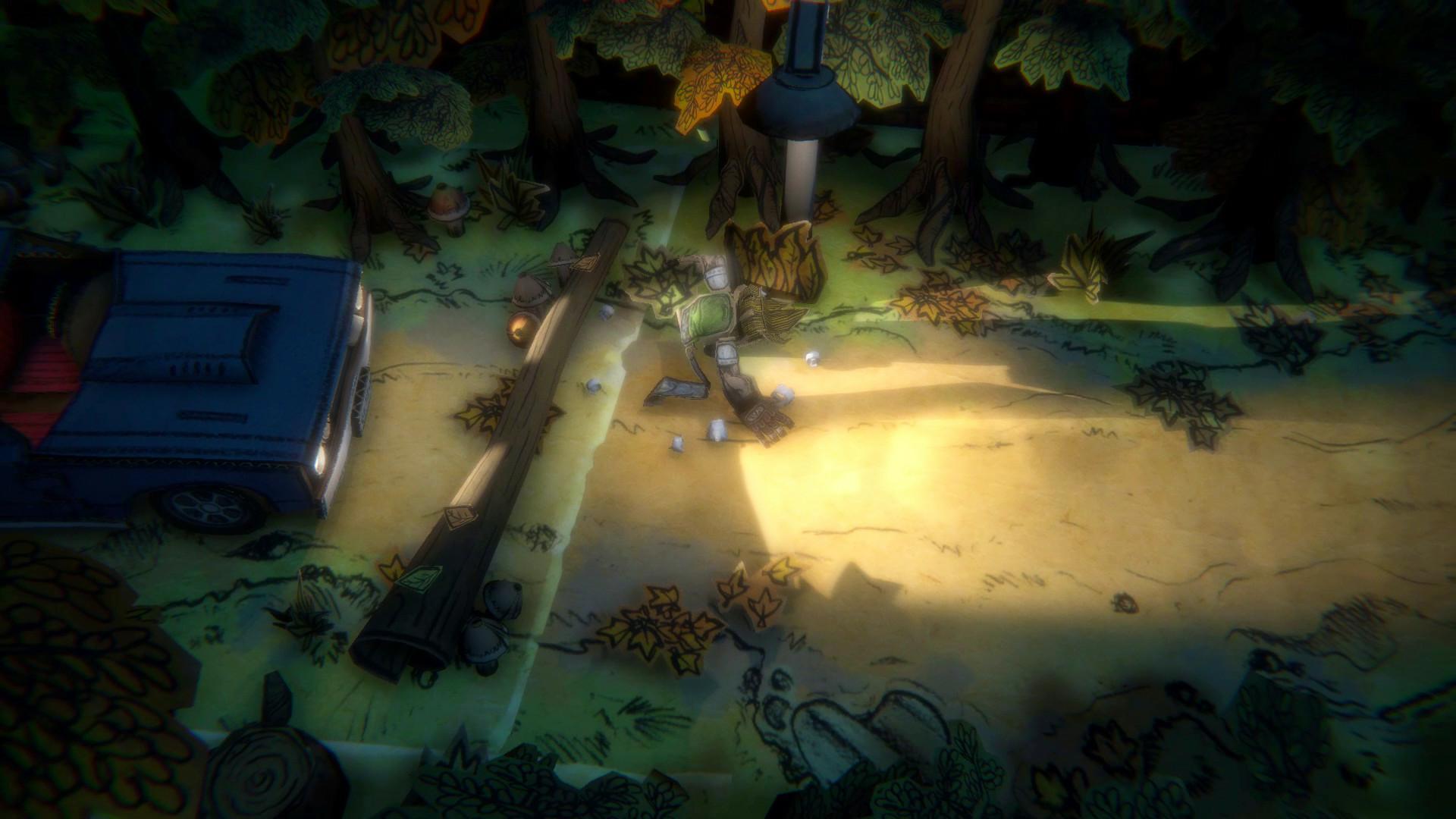 Скриншот из игры Paper Cut Mansion - 45