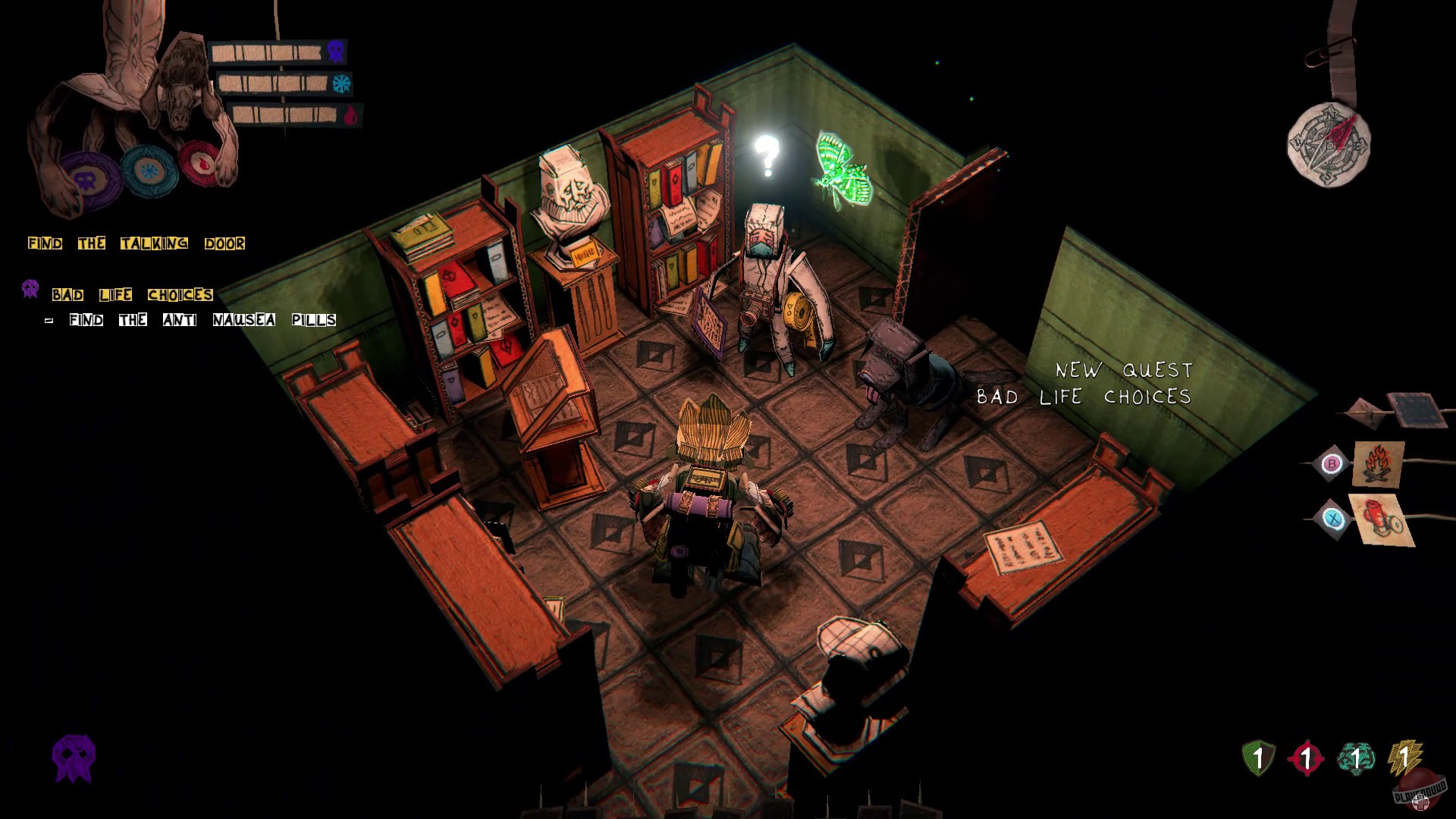 Скриншот из игры Paper Cut Mansion - 21