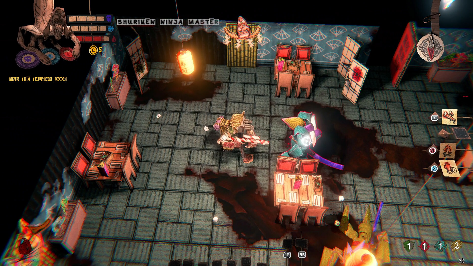 Скриншот из игры Paper Cut Mansion - 38