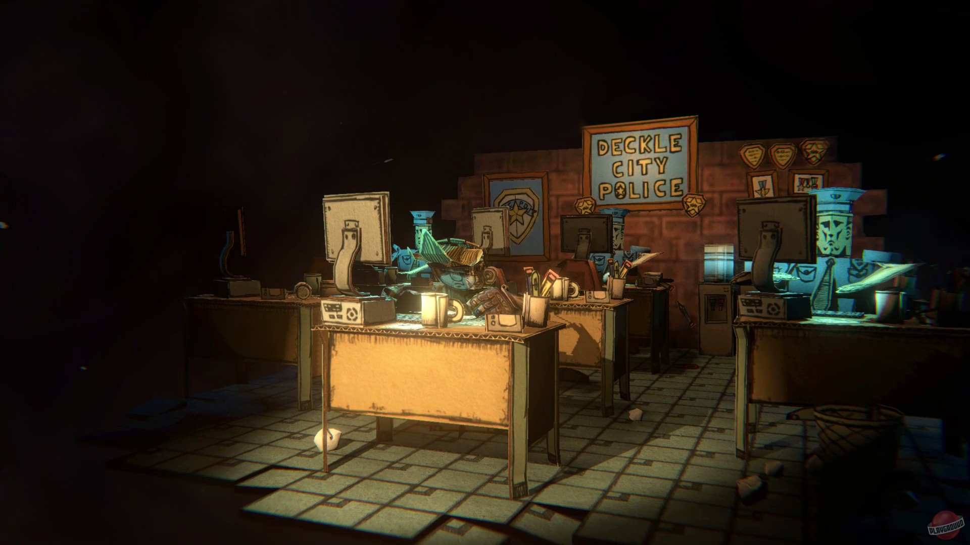 Скриншот из игры Paper Cut Mansion - 37