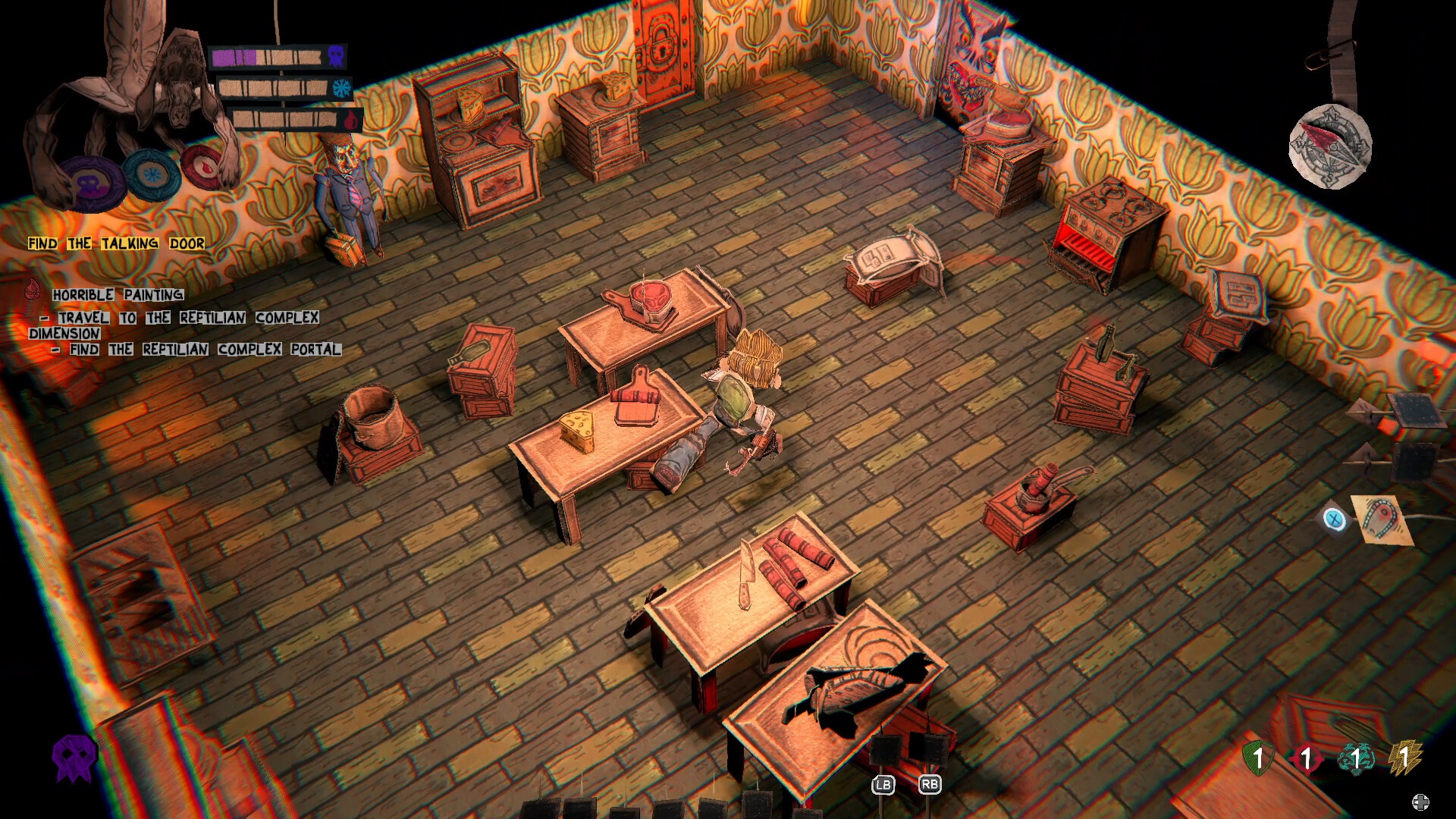 Скриншот из игры Paper Cut Mansion - 11