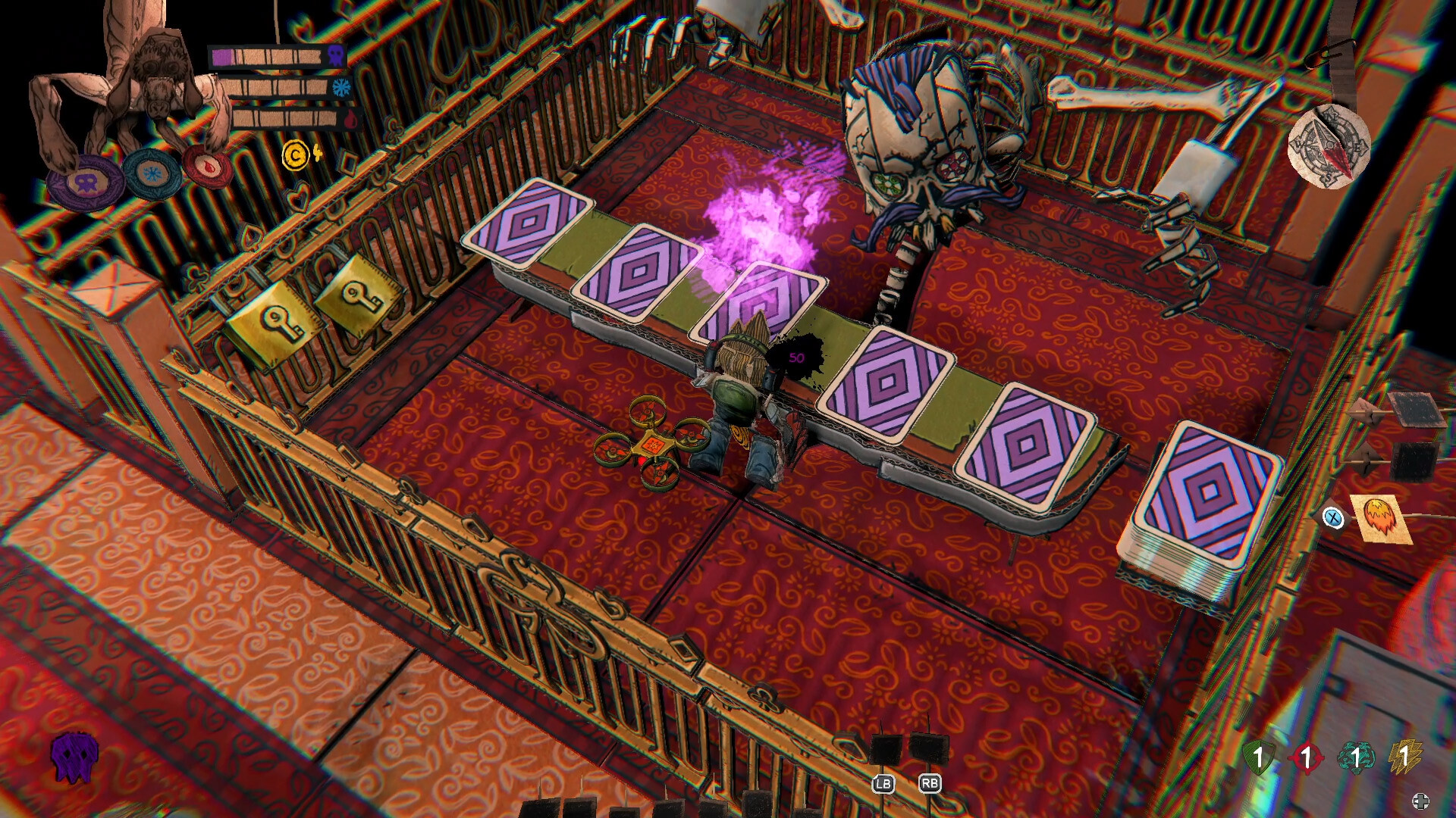 Скриншот из игры Paper Cut Mansion - 6