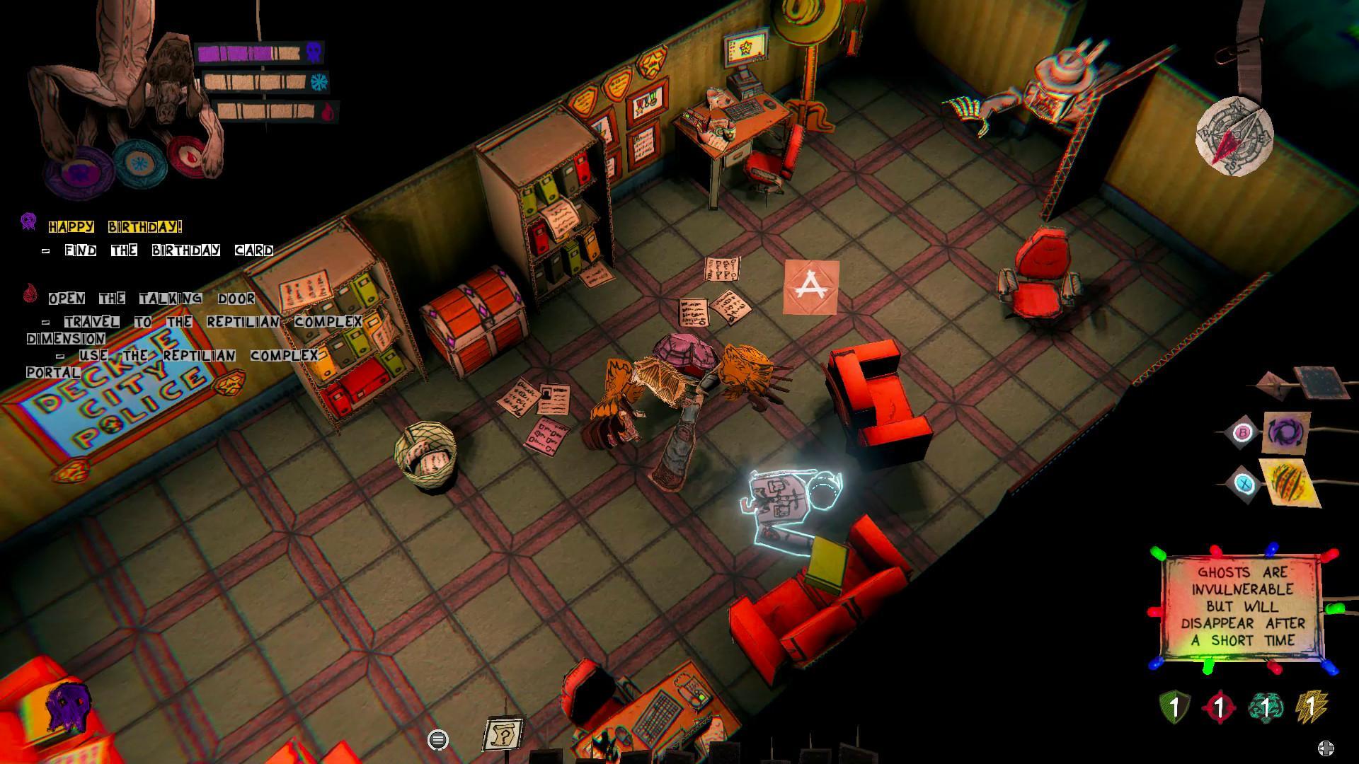 Скриншот из игры Paper Cut Mansion - 47