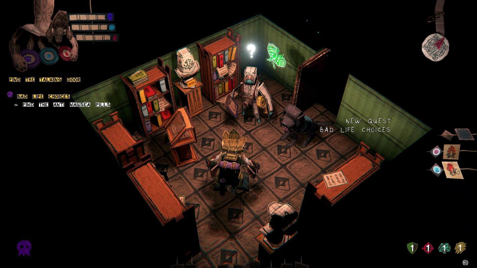 Скриншот из игры Paper Cut Mansion - 12