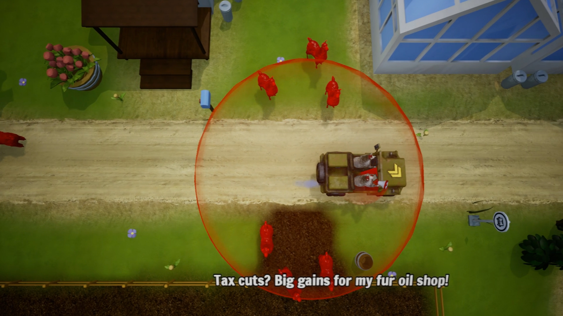 Скриншот из игры Propaganda Llama - 4