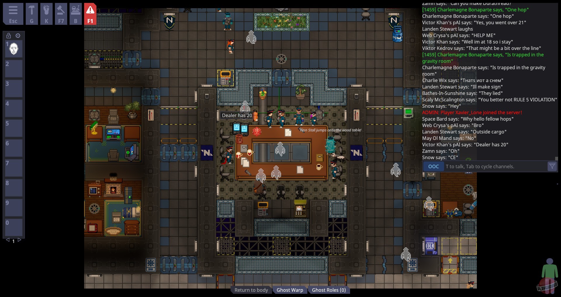 Скриншот из игры Space Station 14 - 22