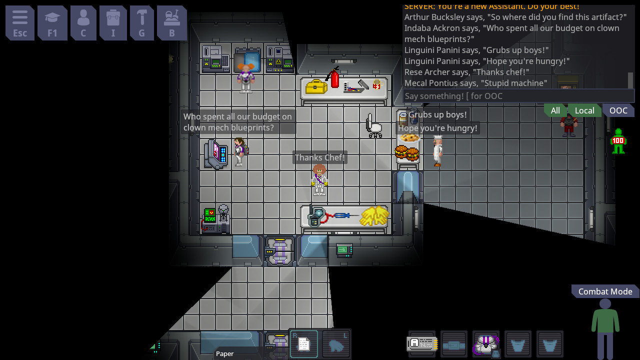 Скриншот из игры Space Station 14 - 5