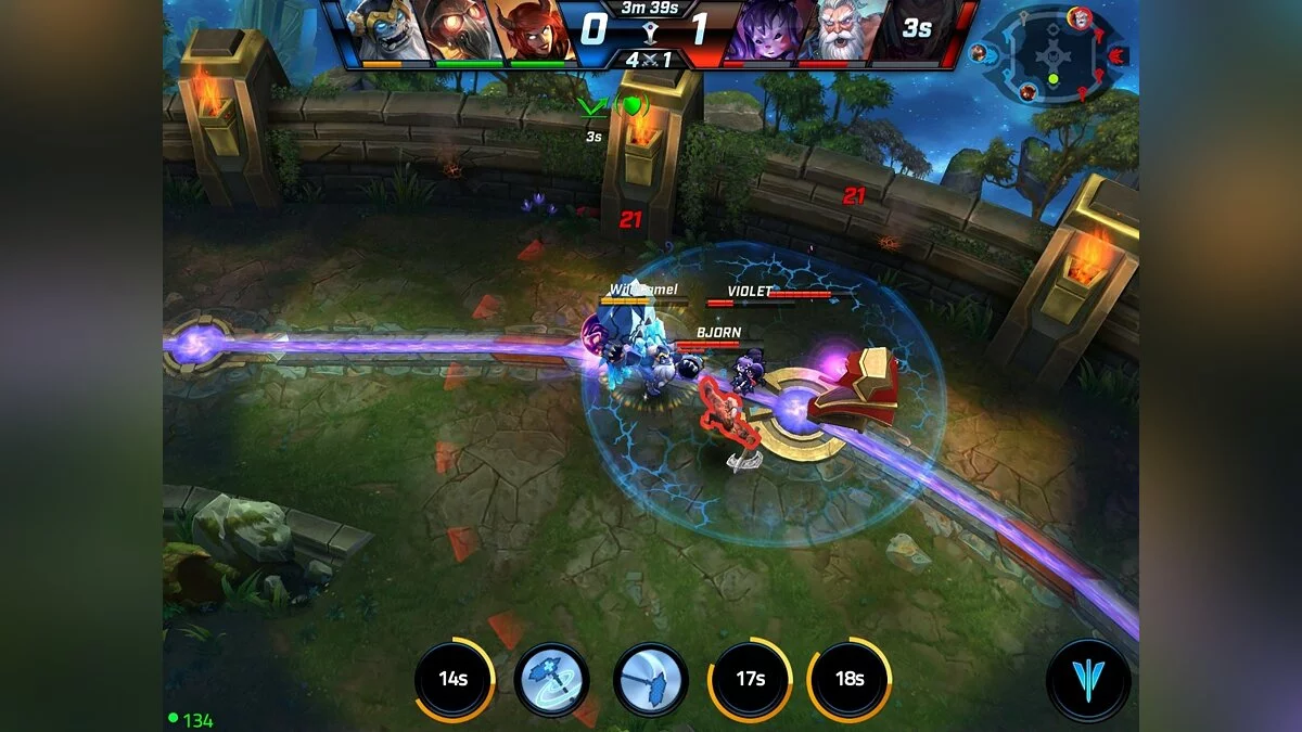 Скриншот из игры Call of Champions - 7