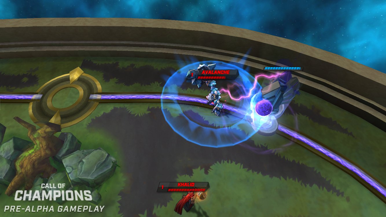 Скриншот из игры Call of Champions - 1