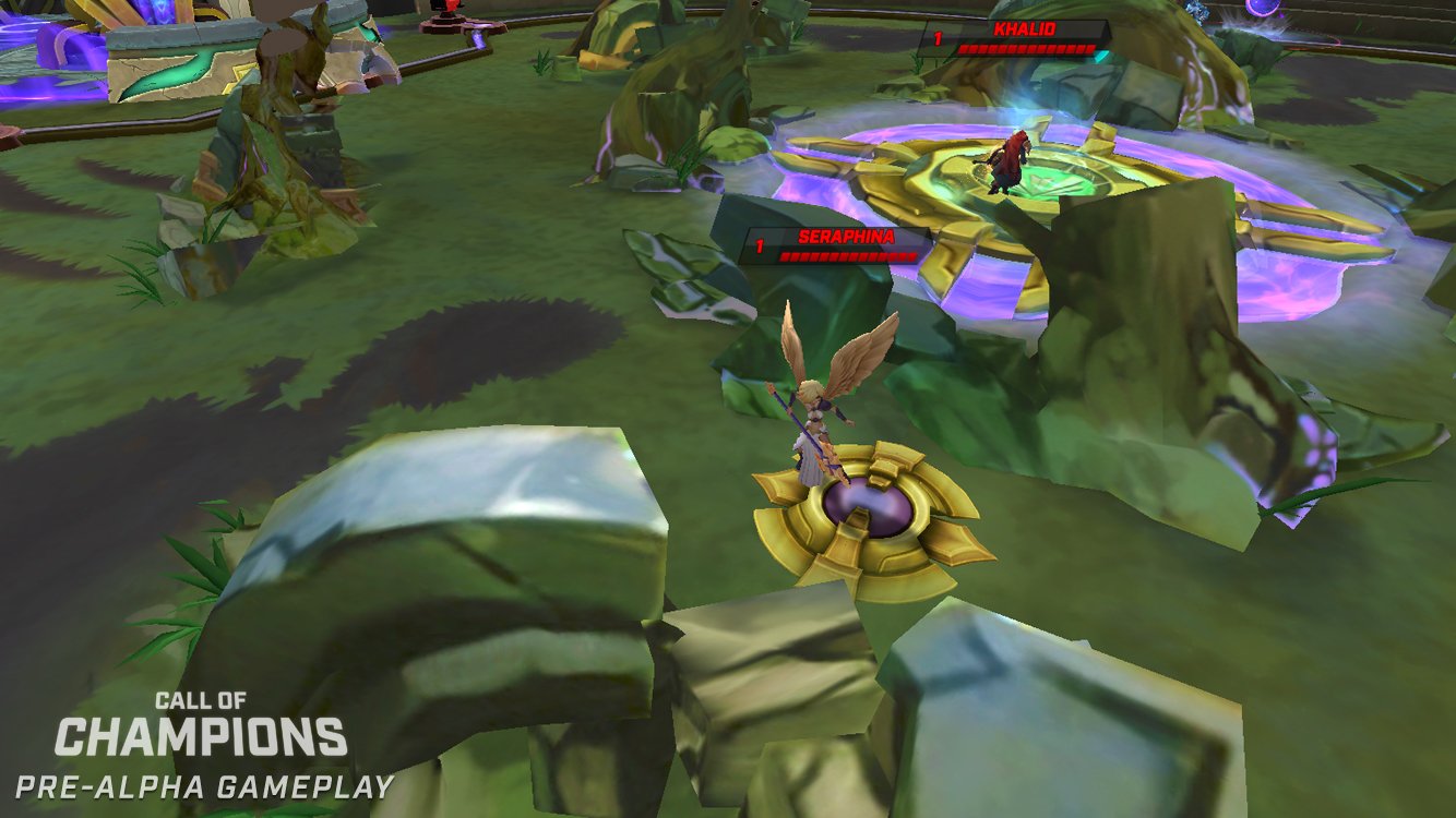 Скриншот из игры Call of Champions - 4