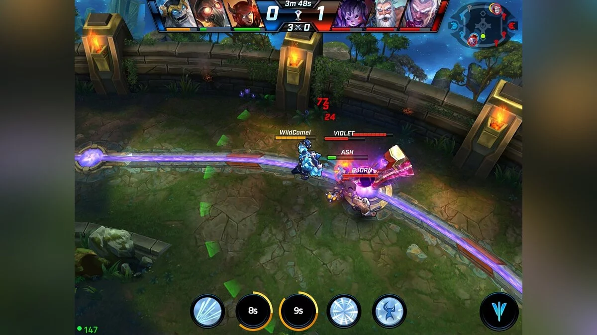 Скриншот из игры Call of Champions - 8