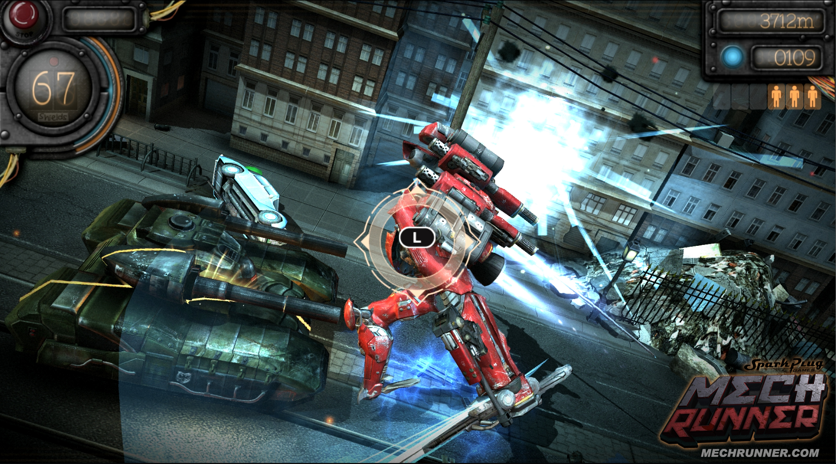 Скриншот из игры MechRunner - 38