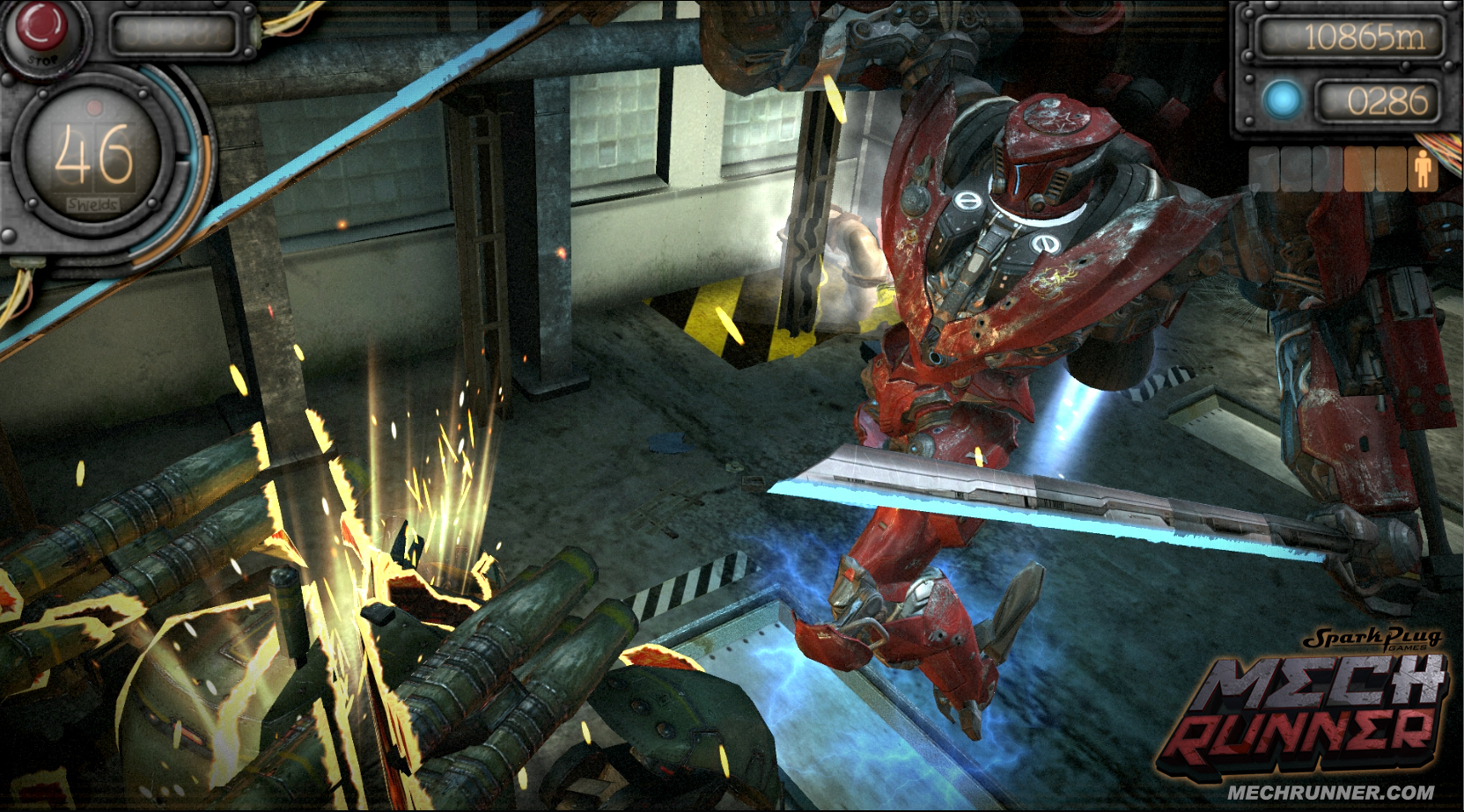 Скриншот из игры MechRunner - 28
