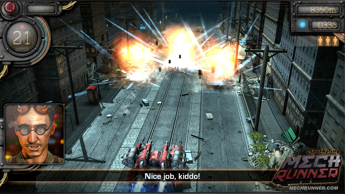 Скриншот из игры MechRunner - 12