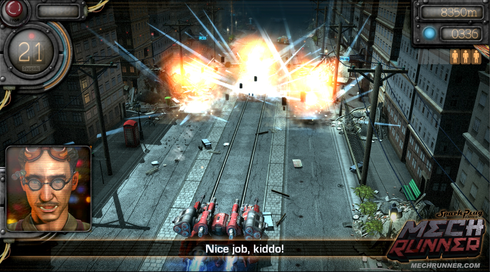 Скриншот из игры MechRunner - 36