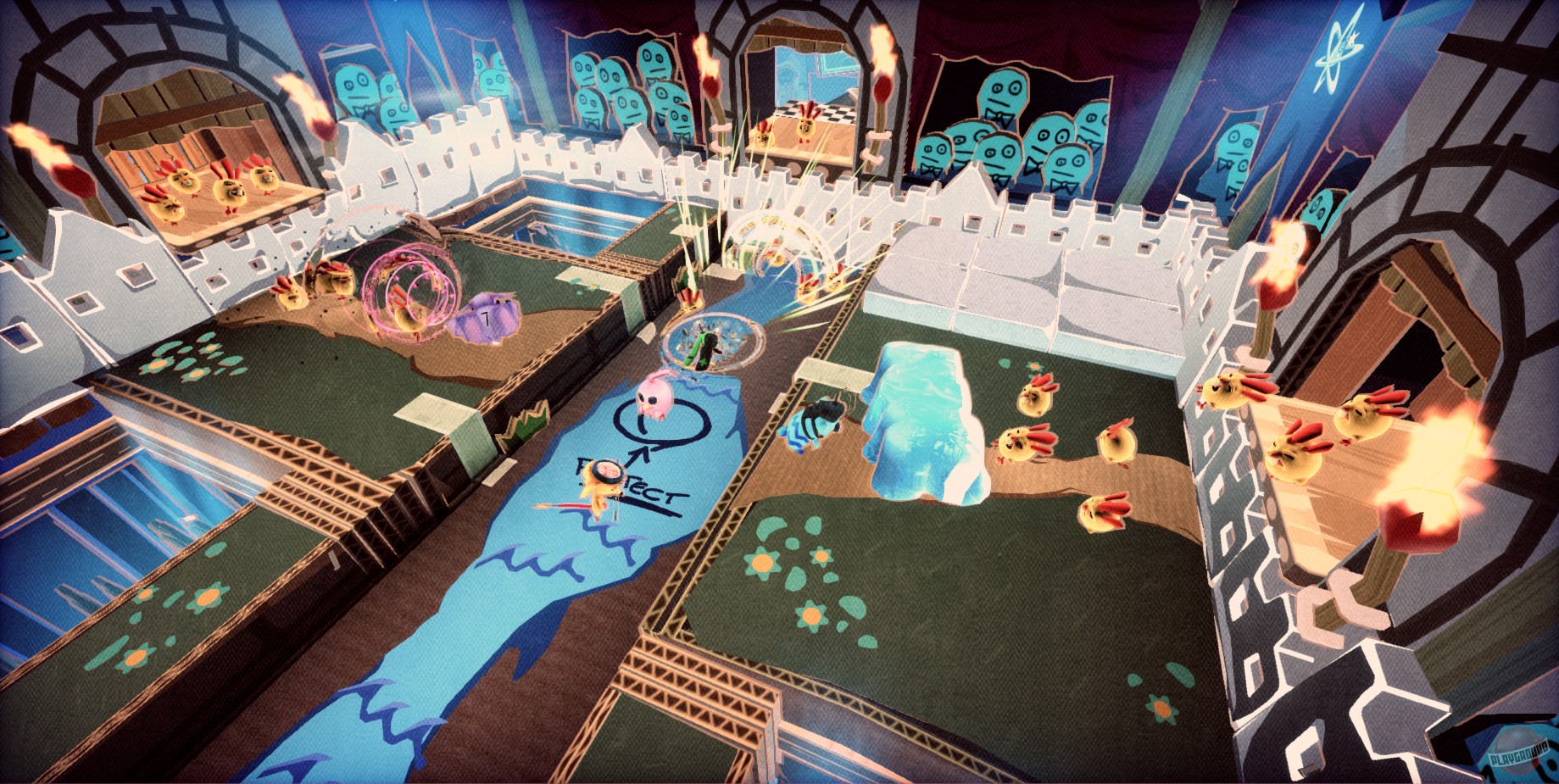 Скриншот из игры Tiny Brains - 30