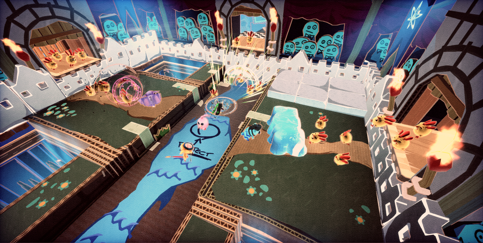 Скриншот из игры Tiny Brains - 13