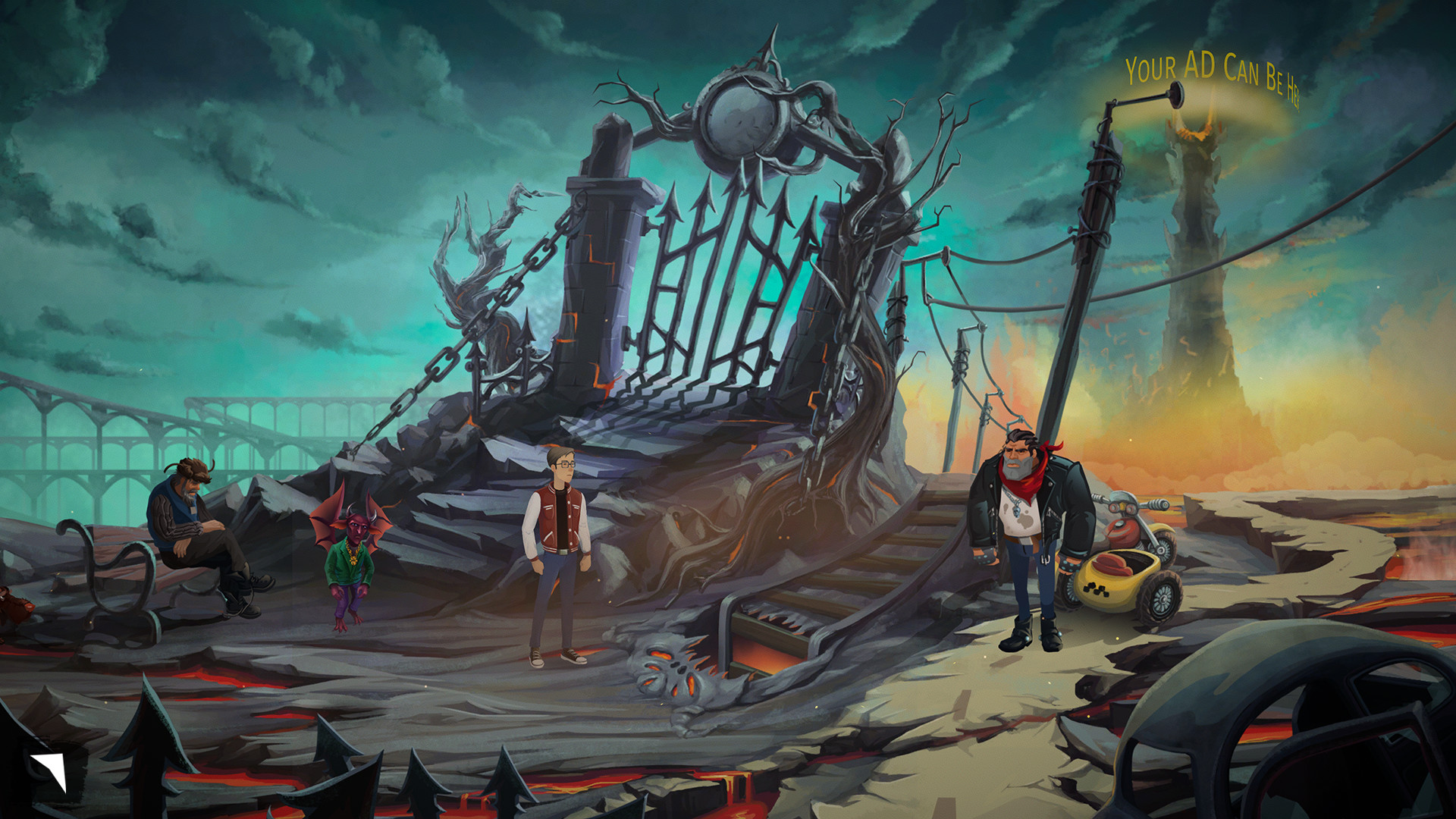 Скриншот из игры Angelo and Deemon: One Hell of a Quest - 9