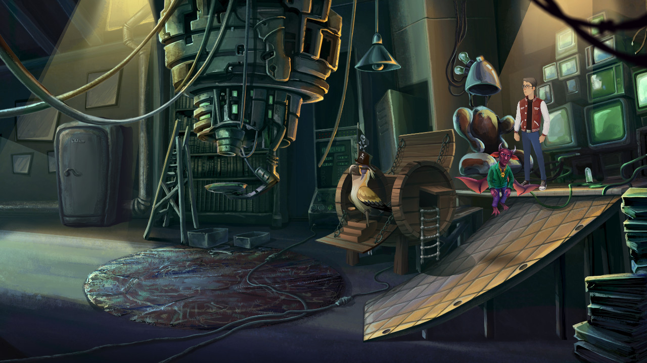 Скриншот из игры Angelo and Deemon: One Hell of a Quest - 3