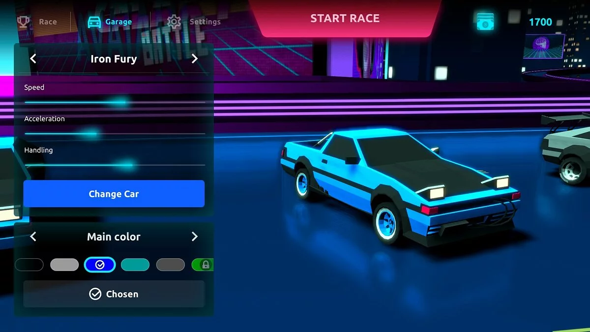 Скриншот из игры Driftpunk Racer - 7