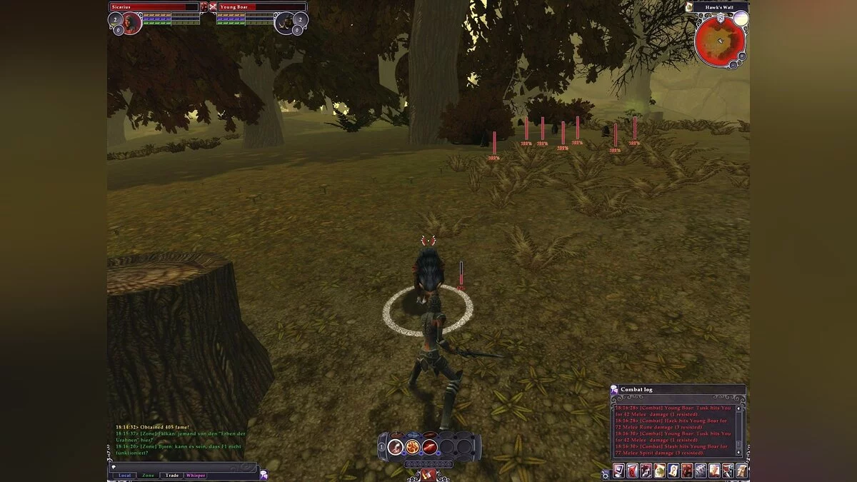 Скриншот из игры Chronicles of Spellborn - 9