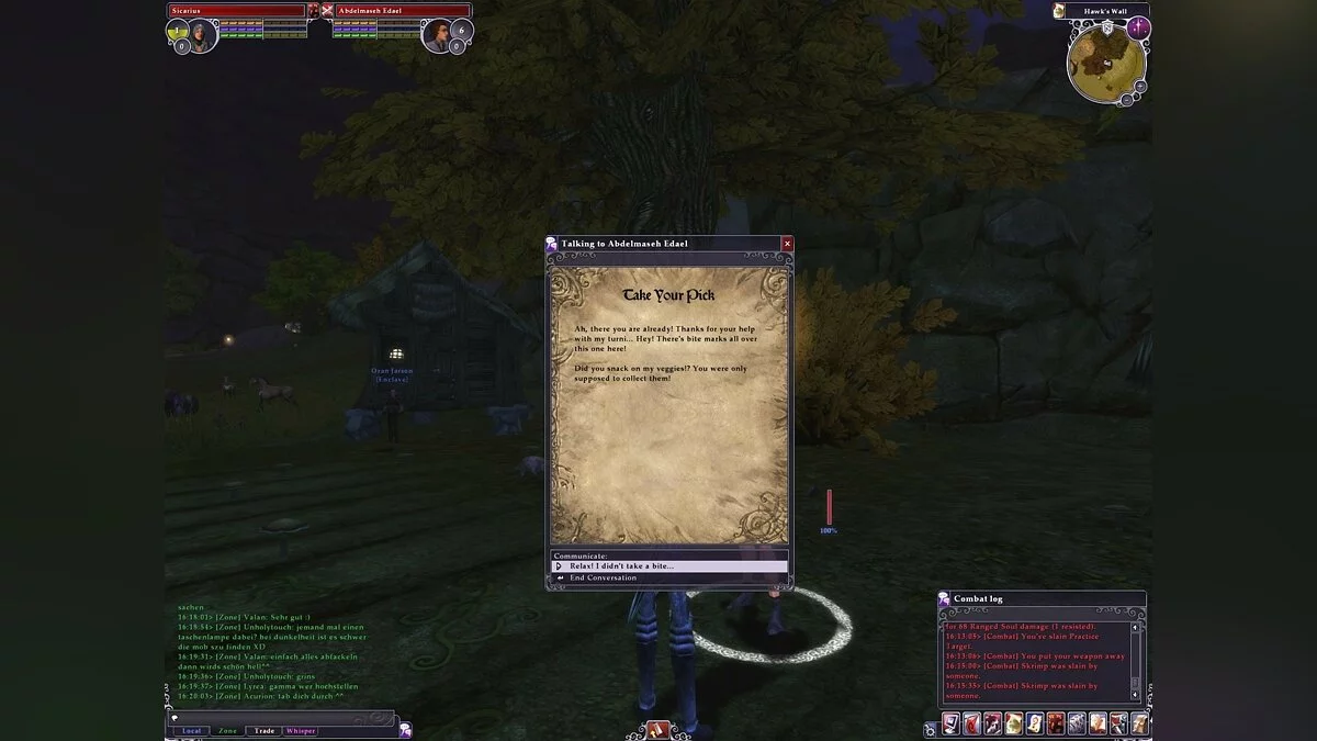 Скриншот из игры Chronicles of Spellborn - 8