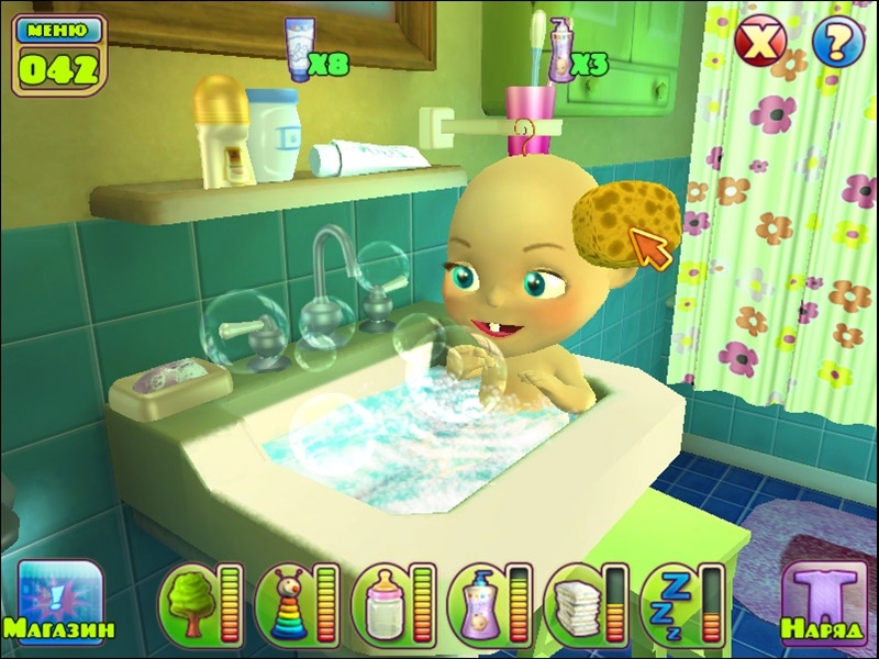 Скриншот из игры Baby Luv - 9