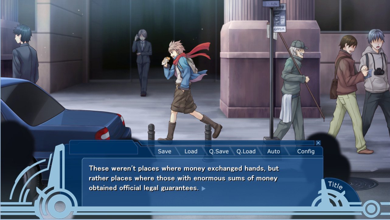 Скриншот из игры WORLD END ECONOMiCA episode.01 - 4