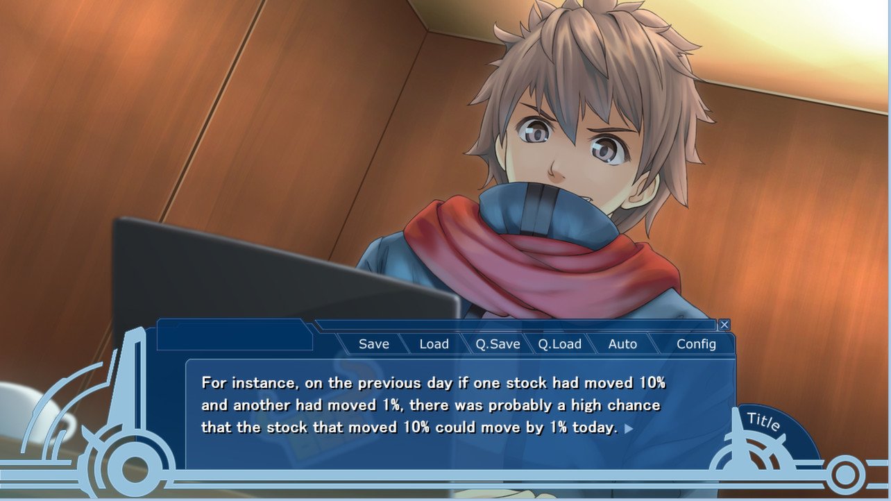 Скриншот из игры WORLD END ECONOMiCA episode.01 - 5