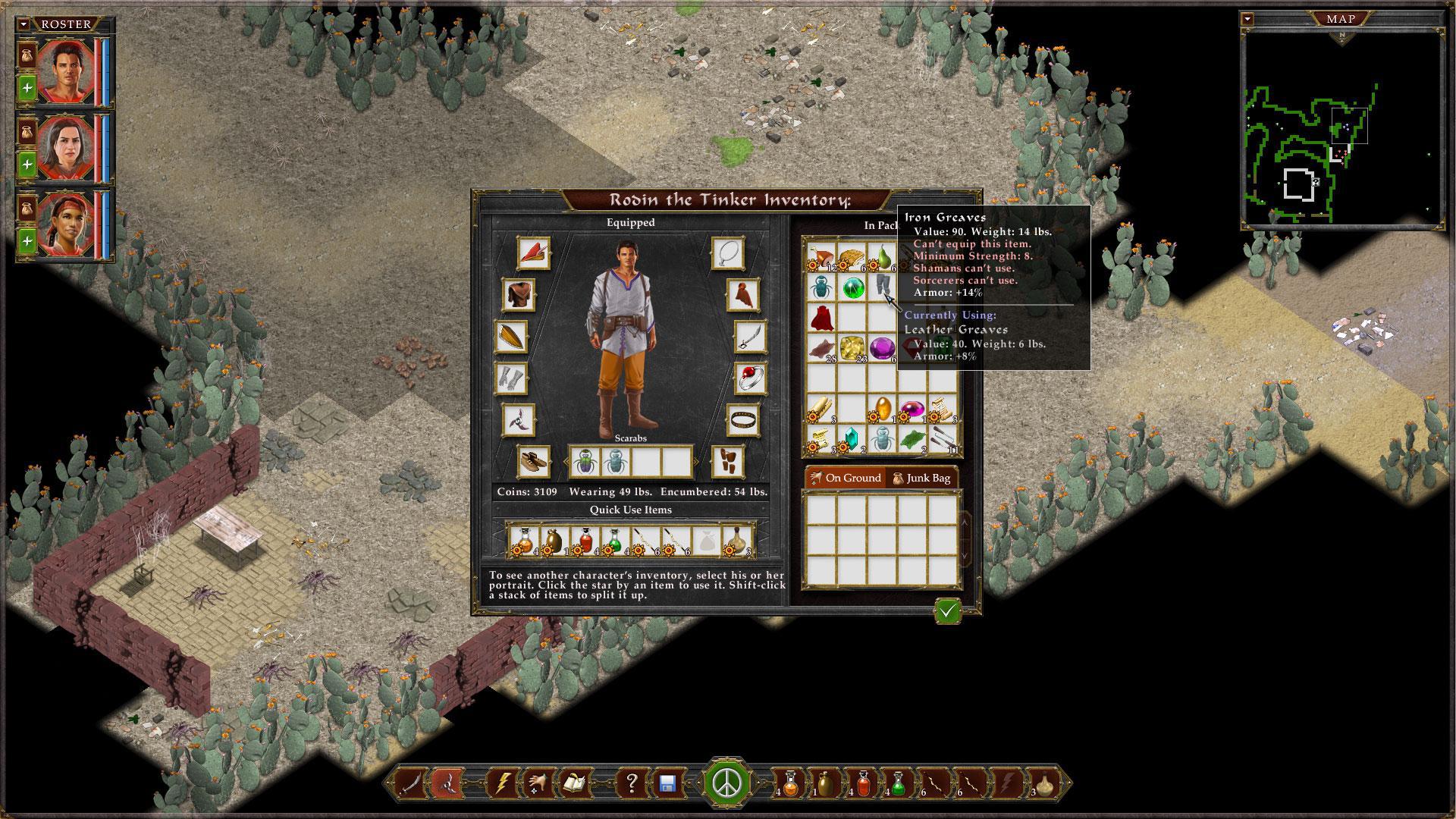Скриншот из игры Avadon 3: The Warborn - 51