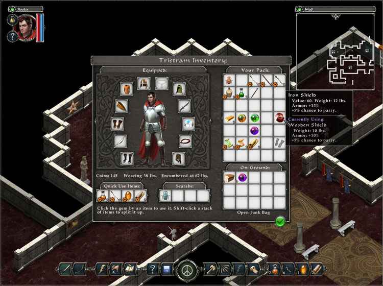 Скриншот из игры Avadon: The Black Fortress - 41