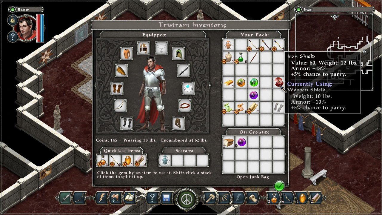 Скриншот из игры Avadon: The Black Fortress - 55