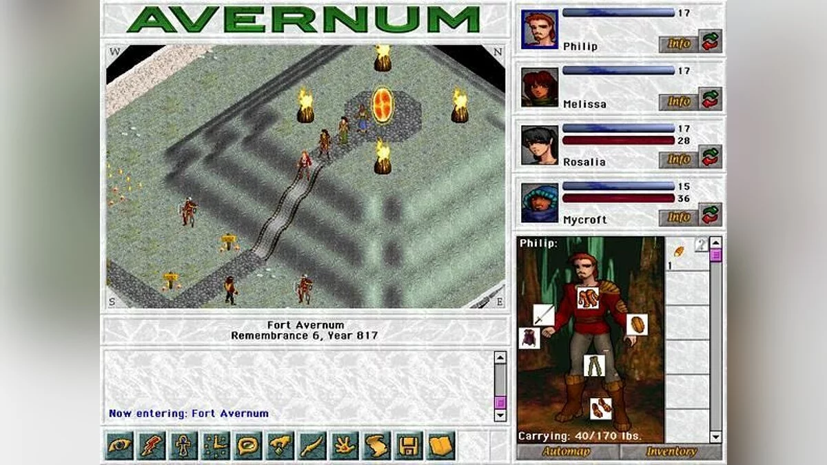 Скриншот из игры Avernum - 3