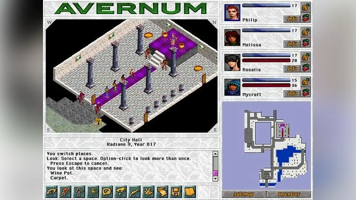 Скриншот из игры Avernum - 1