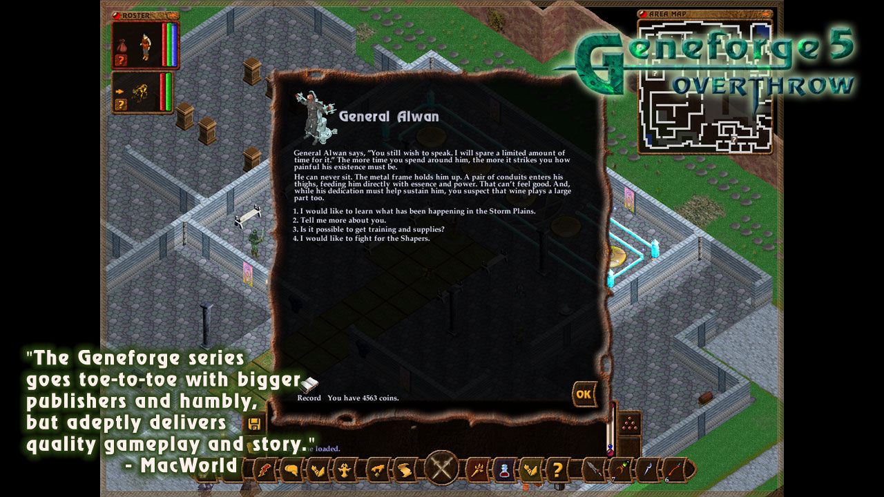 Скриншот из игры Geneforge 5: Overthrow - 5