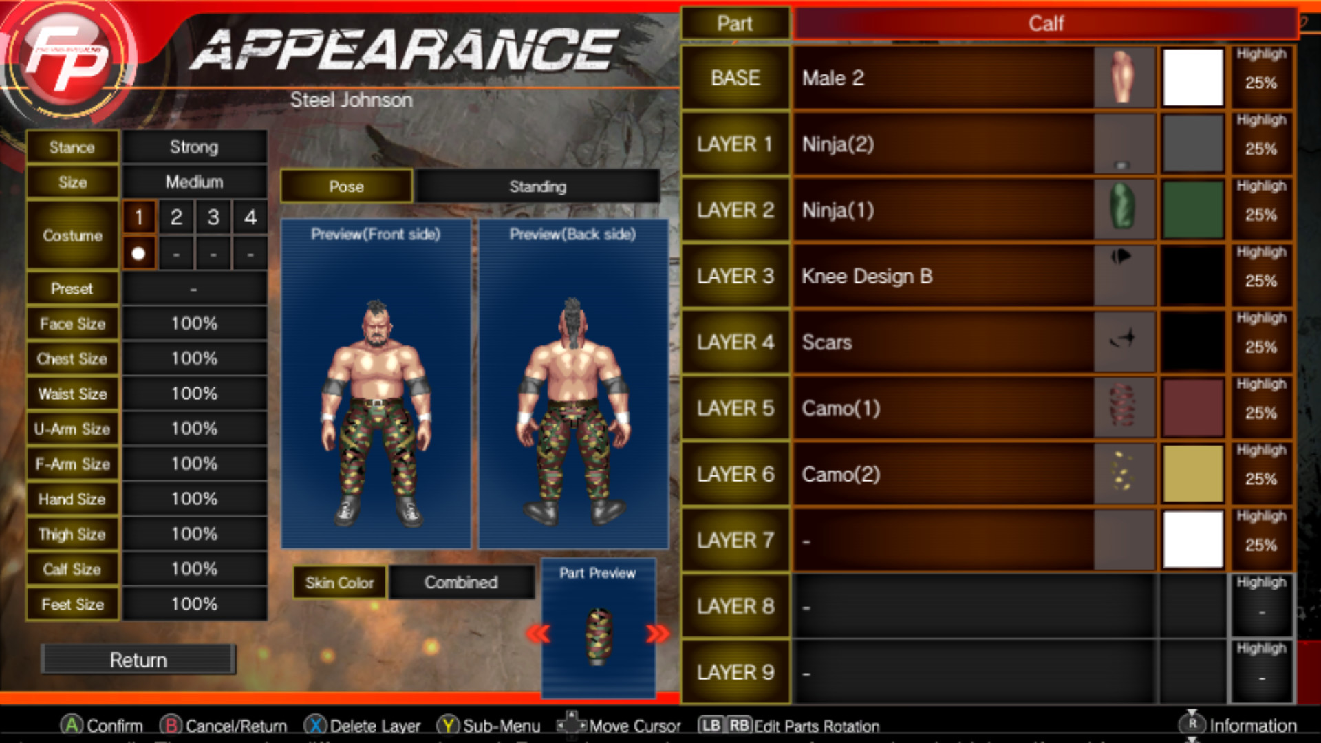 Скриншот из игры Fire Pro Wrestling World - 36