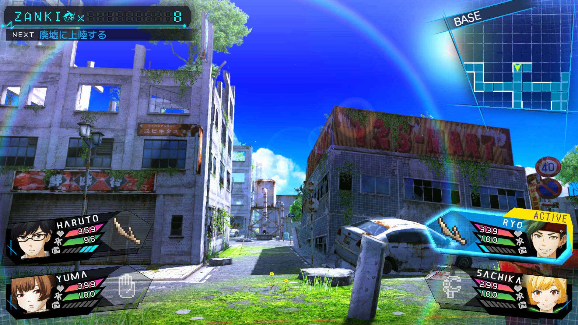 Скриншот из игры Zanki Zero: Last Beginning - 7