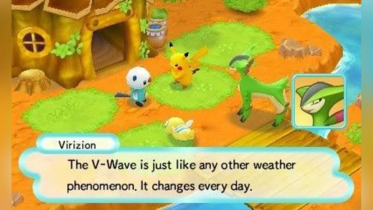 Скриншот из игры Pokemon Mystery Dungeon: Gates to Infinity - 8